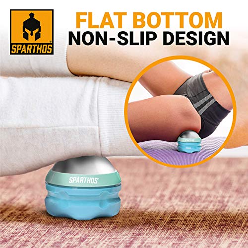 Sparthos Cold Ice Massage Roller Ball, Cryosphere Massager -Mint/Blue-70mm - color: Electric Blue, style: 70mm (Pack of 1)