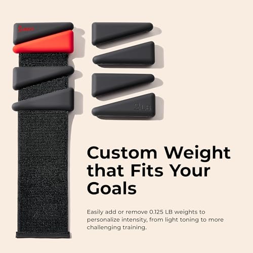 Sunny Health & Fitness Ankle Weights for Women & Men – Adjustable Wrist, Arm & Leg Weights in 1-2 lb Pairs | Ideal for Walking, Pilates, Yoga, Cardio & Strength Training - style: 2 LB