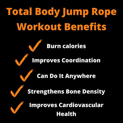 CRITICAL BENCH Jump Rope – Work Out Equipment for Home Gym