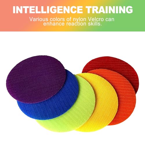 30-Pack Poly Spots & Non-Floor Markers – Flat Sit Spots for Gym Class, Classroom Rugs & Kids’ Agility Training (Durable, Easy to Clean, Ideal for Fitness & School Activities)