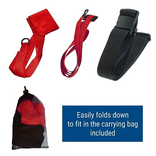 Swim Parachute - Resistance Training Equipment with Swimming Tempo Trainers