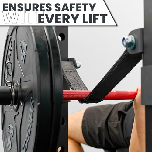 Synergee Safety Straps – Fits 2x2 2x3 3x3 Racks 750 lb - color: g) 3x3 x 35"