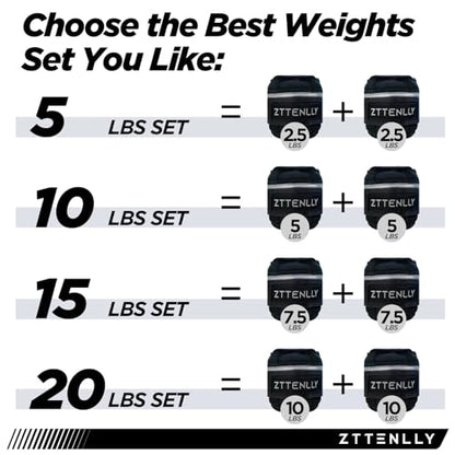 Adjustable Ankle Weights 1-5/10/15/20LBS Pair with Carry Bag - Breathable Fabrics, Reflective Trim - Strength Training Leg Wrist Arm Ankle Walking Weights Sets for Women Men Kids - color: Black, size: 10 lbs Pair (5 lbs Each)