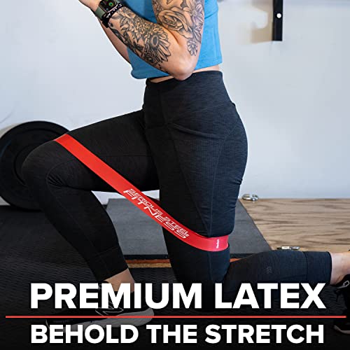 Mini Resistance Loop Bands | Rehab and Prehab Stretch Bands | 12" Exercise Workout Bands (Sets of 5 Pack and Sets of 10 Pack Trainer Options Available!) - color: Medium 10 Pack (2" x 12")