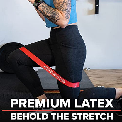 Mini Resistance Loop Bands | Rehab and Prehab Stretch Bands | 12" Exercise Workout Bands (Sets of 5 Pack and Sets of 10 Pack Trainer Options Available!) - color: 12" Mini Bands