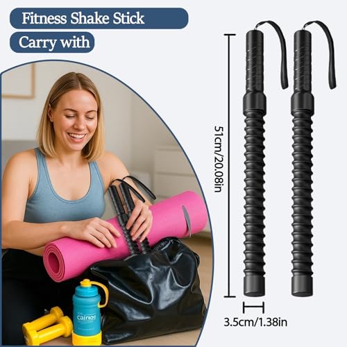 Ropeless Battle Ropes for Exercise Workout Rope, Portable Workout for Home Gym, Exercise Battle Ropes for HIIT Workouts, Low-Impact Cardio Training (2 Ropes) - style: 2 Ropes