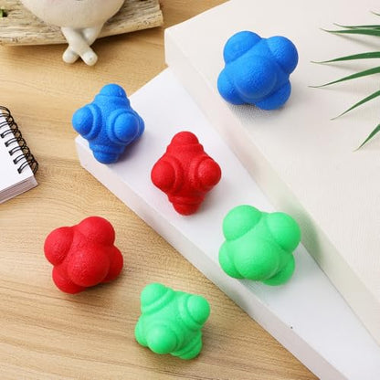 6pcs Reaction Training Agility Coordination for Sports Practice Hand-Eye Coordination Fun for All Ages Lightweight Portable