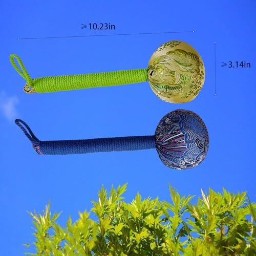 Mugwort Massage Hammer, Handheld Percussion Massage Tool for Back, Shoulder & Body - Manual Therapy Tool with US Design Patent (Emerald Green/Silver Silk Blue) - color: Emerald Green/Silver Silk Blue