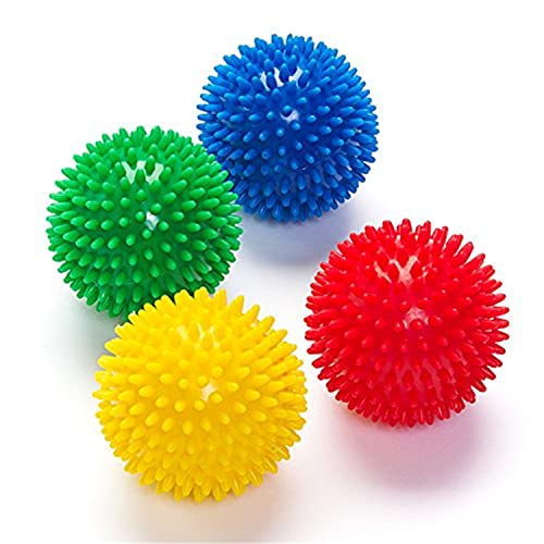 Black Mountain Products Deep Tissue Massage Ball with Spikes - color: Combo