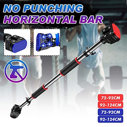 Pull Up Bar for Doorway No Screw Door Horizontal Bars Steel 500kg Home Gym Workout Chin Push Up Pull Up Training Bar