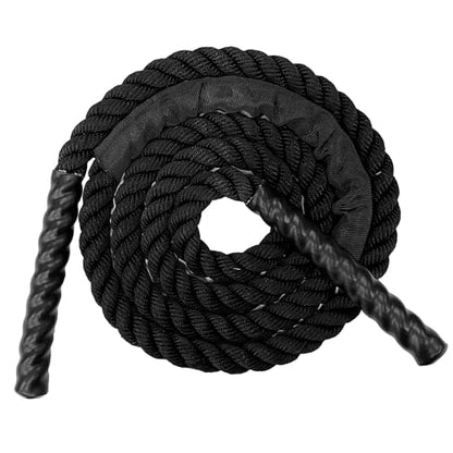 Weighted Jump Rope for Fitness, 2.4LB Total Body Muscle Workout Rope for Women & Men, 9.2FT Adult Skipping Rope Weighted Exercise Ropes for Gym Training Home Workout