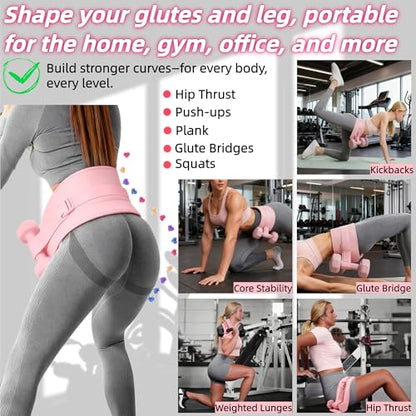 Women Glute Workout Equipment Set, Ankle Resistance Bands with Cuffs Long Yoga Resistance Bands Socks & Bag, Glute Sculpting at Home Set for Gym Equipment Pilates Kit