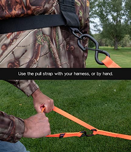 Minimalist Deer Drag Harness (Adult to 50" Girth)
