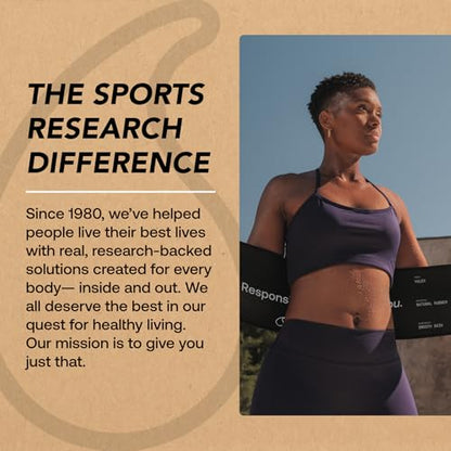 Sports Research Sweet Sweat Waist Trimmer 'Eco Series' - Made w/Yulex Technology · Eco Friendly · Neoprene Free - color: Eco Black, size: Medium
