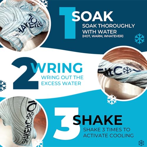 Original Cooling Towel – Soft, Lightweight, Heat Relief – Perfect for Biking, Running, Yoga, Gym, Gardening – MatchPoint - color: Matchpoint