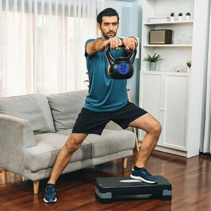 BalanceFrom Wide Grip Kettlebell Exercise Fitness Weight Set