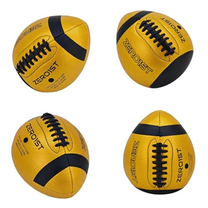 PassCatch Training Football for Youth&Kids(Ages 5-14),Fatherless Bounce Back Size 7 Football Practice Equipment,Solo Passing Catching Training Hand-Eye Coordination (Deflated)