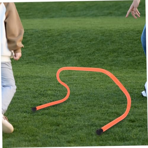 Zerodeko 4pcs Plastic Training Hurdles 15cm Agility Speed Hurdles for Football Soccer Track Running Drills Sports Training Equipment