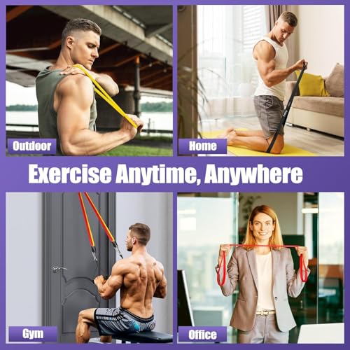 Resistance Bands for Working Out, Pull up Assistant Bands, Exercise Bands, Pull up Band Set for Strength Training, Pull Up Assistance Bands for Body Stretching Training Physical Therapy