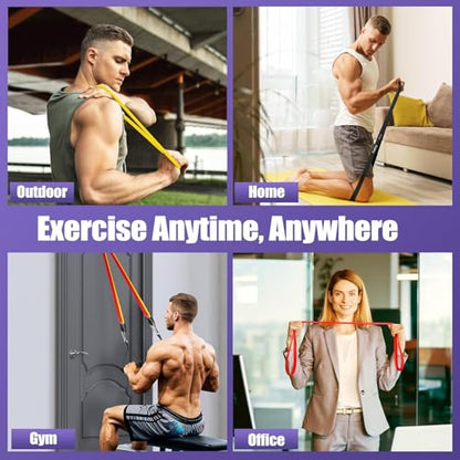 Resistance Bands for Working Out, Pull up Assistant Bands, Exercise Bands, Pull up Band Set for Strength Training, Pull Up Assistance Bands for Body Stretching Training Physical Therapy