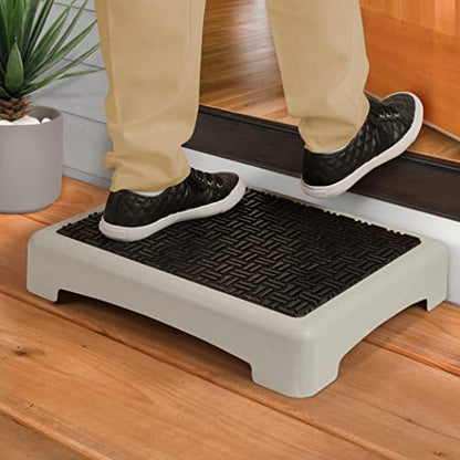 North American Wellness Deluxe Outdoor Non-Slip Mobility Step, 4" Height, 440lb Capacity