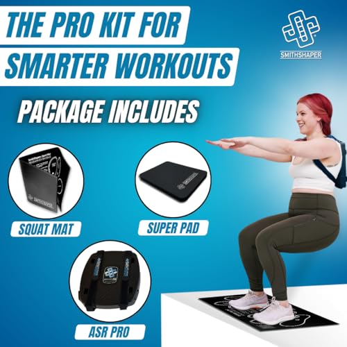 PRO Ab Squat Roller™ Dual Mat Bundle (PRO ASR with a Squat Mat and a Super Pad)