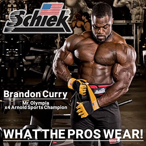Schiek Sport Model 415 Weight Lifting Fingerless Glove