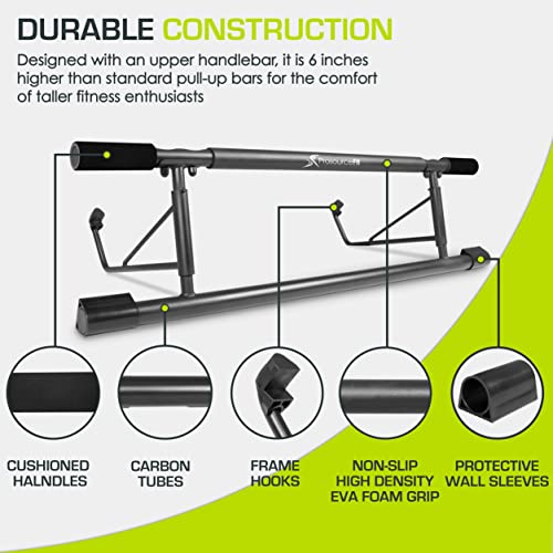 ProsourceFit Pull Up Bar for Multi Use Fitness & Home Gym Exercise - style: Foldable