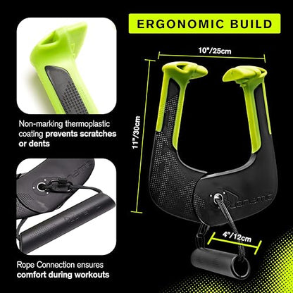 Eleviia: Portable Doorway Pull-Up Bar – Lightweight, Travel-Ready, 250 lb Capacity