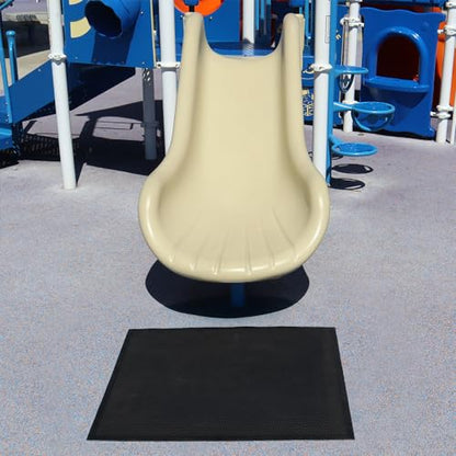 Rubber-Cal Playground Slide Landing Mat - 36" x 48"