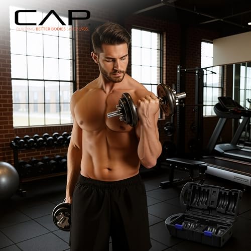 Cap Barbell Adjustable Dumbbell Weight Set | Multiple Options
