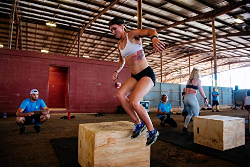 OneFitWonder Multi-Sided Plyometric Box (Large or Small) for Endurance Training, Jump Box - size: 20"x24"x30" (Large)