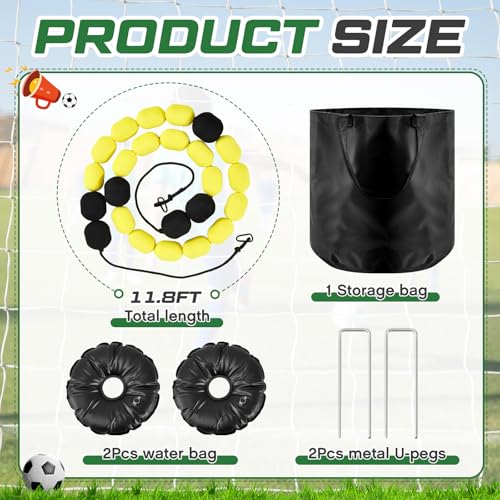 11.8 ft Goalkeeper Deflection Equipment Multiple Different Refraction Angles Reflexes and Agility Single Goalkeeper Training Equipment Line Deflector