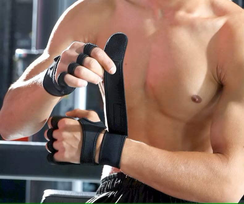 Training Gloves for Men and Women - Gym, Fitness, Weightlifting, Street Training - Training Gloves with Wrist Stabilization and Anti-Slip Palm Protection