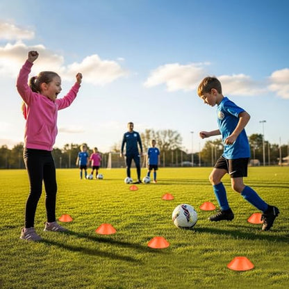 30 Pack Mini Soccer Cones–Mini Disc Cones for Agility Training,Soccer,Football,Sports Drills,Field Markers,Cones Sports Equipment,Portable Stackable Mini Cones with Carry Bag