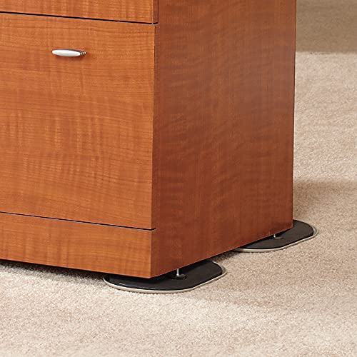 Super Sliders Reusable Furniture Slider Movers for Carpet– Quickly and Easily Move Any Item, 9-1/2” x 5-3/4” Large and 3-1/2” x 6” Small Combo Pack (8 Pieces)