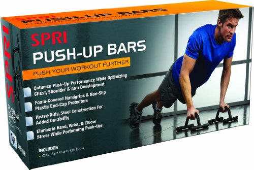SPRI Push Up Bars- Pair Push Up Bars- Pair