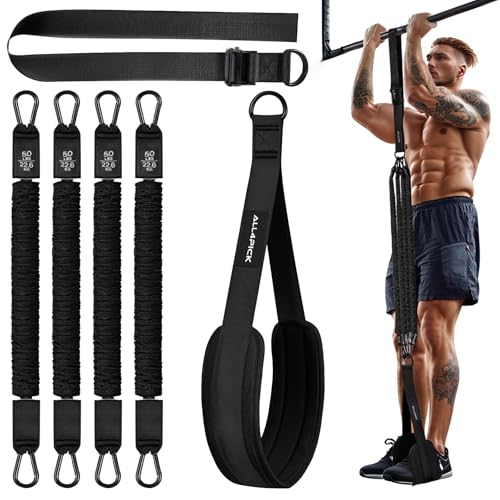 Pull Up Assistance Bands, Adjustable Heavy Duty Assisted Bands for Pull Ups - color: Black