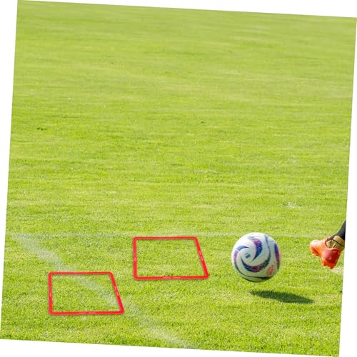6pcs Football Training Rings Portable Agility Circles for Speed Training Boys and Girls Adult Accessory Set