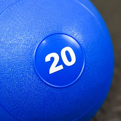 Slam Balls - Blue 5-100lbs Slammer Medicine Ball for Fitness & Strength
