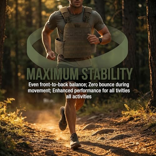 Adjustable Weighted Vest for Men & Women – Fitness Workout Vest with Removable Weights, Breathable Mesh, Secure Adjustable Straps for Running, Walking & Strength Training