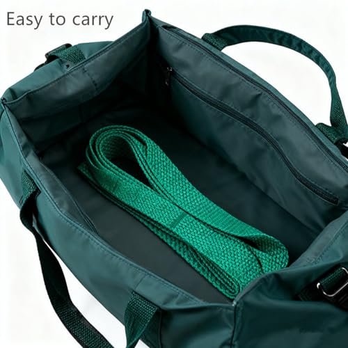 Stretching Strap Yoga Strap for Home Workout, Exercise, Pilates & Gymnastics - 10 Loops Non-Elastic Stretch Band for Flexibility, Women & Men