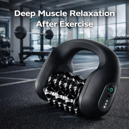 Electric Muscle Roller for Post-Workout Recovery, Deep Rolling Massager
