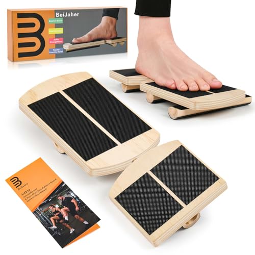 Ankle Strengthener & Single Leg Balance Board, Foot Strengthener for Plantar Fasciitis & Achilles Tendonitis, Physical Therapy, Sprain Recovery & Arch Support