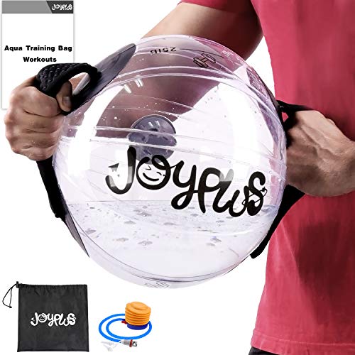 Aqua Bag Workout, Adjustable Training Bag and Power Bag with Water, Core and Balance Trainer, Portable Stability Fitness &Full Body Exercise Equipment for Weight