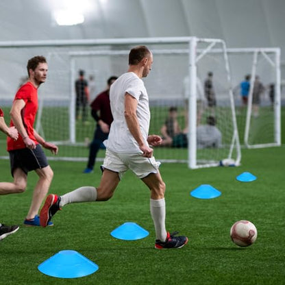 120 Pack Agile Soccer Cones with Portable Bags & Brackets, Sports Cones, Cone Sport, Agile Soccer Cone Used for Football Training
