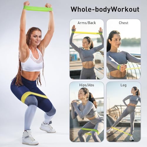 Latex Elastic Band for Working Out, Resistance Band for Yoga, Pilates, Versatile Training Tool, Exercise for Legs