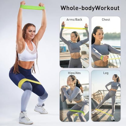 Latex Elastic Band for Working Out, Resistance Band for Yoga, Pilates, Versatile Training Tool, Exercise for Legs