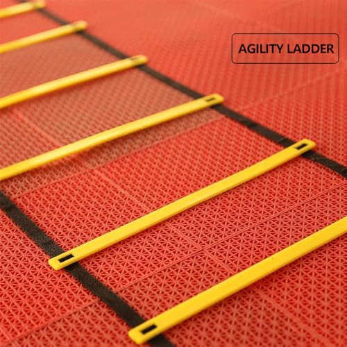 Agility Ladder, Agility Training Equipment for Football Soccer Basketball Training Equipment 10 rungs