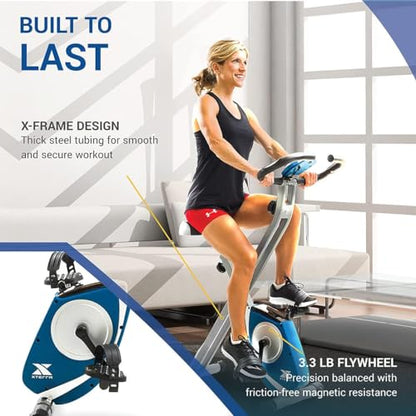 XTERRA Fitness Folding Exercise Bike, 225 LB Weight Capacity - style: FB150